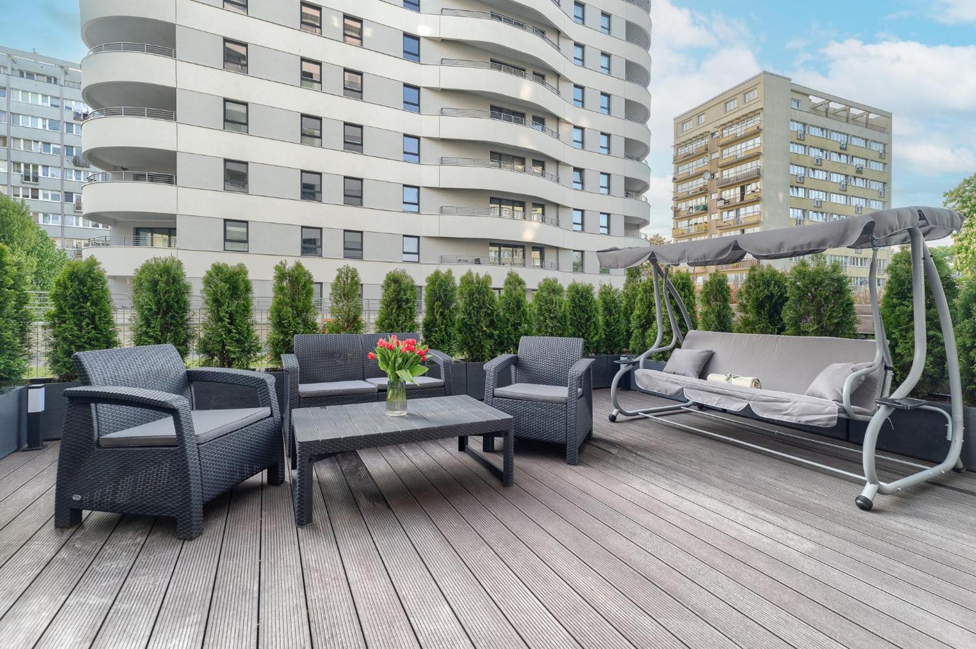 Apartments Ostsee Suntowers Taras Swinoujscie Luaran gambar